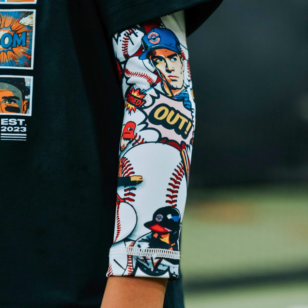 3/4 Youth Comic Arm Sleeve