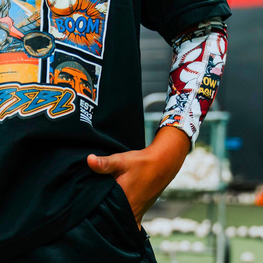 3/4 Youth Comic Arm Sleeve