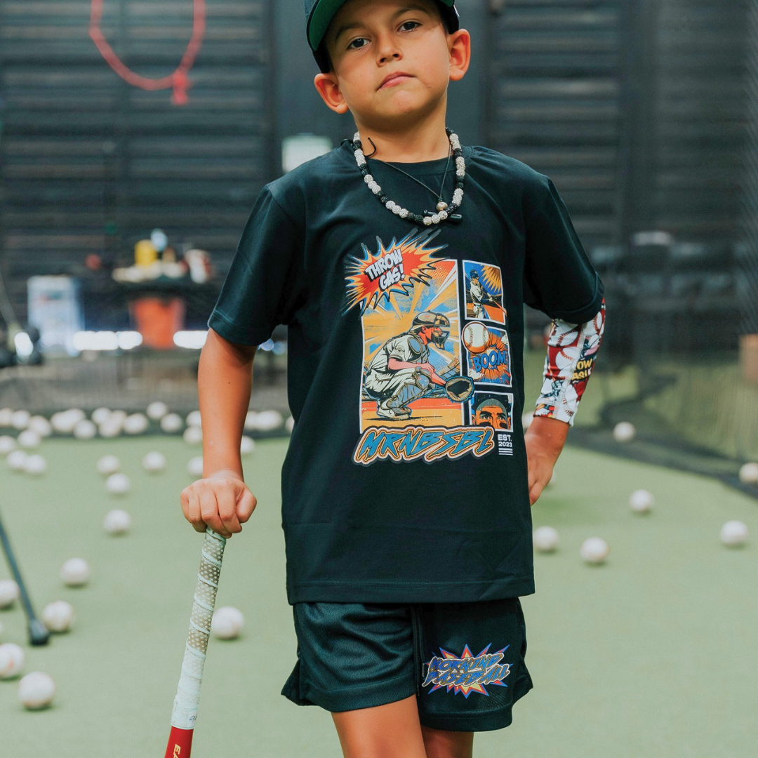 Comic Logo Shorts & Comic T-Shirt